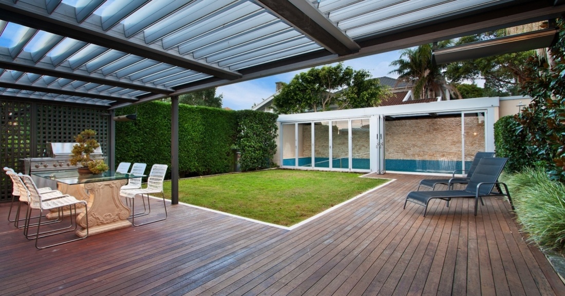 Terrasse en bois & pergola